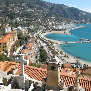 Rue Longue Vista Mare Appartamento Mentone